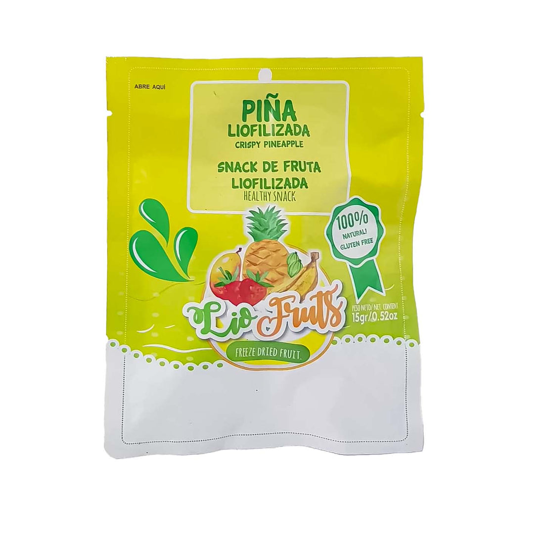 Snack de Frutas Lifolizado x3