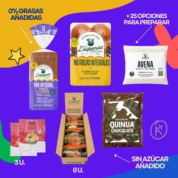 Combo Loncheras Saludables - 25+ Snacks para Todo el Mes