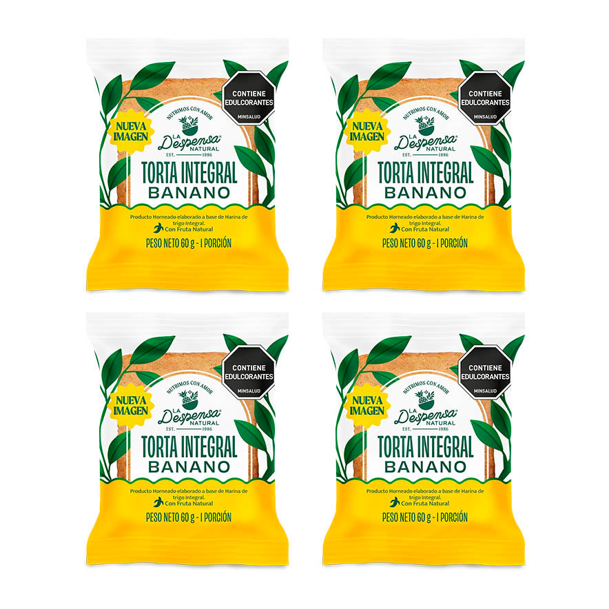 Torta Integral Banano