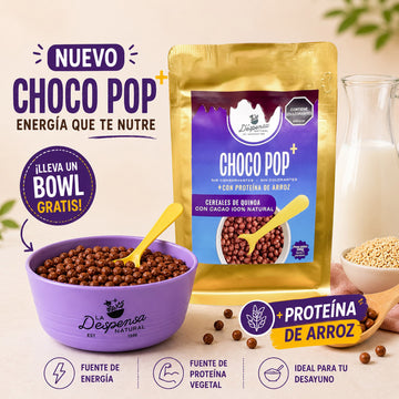 Choco Pop+ con Proteína