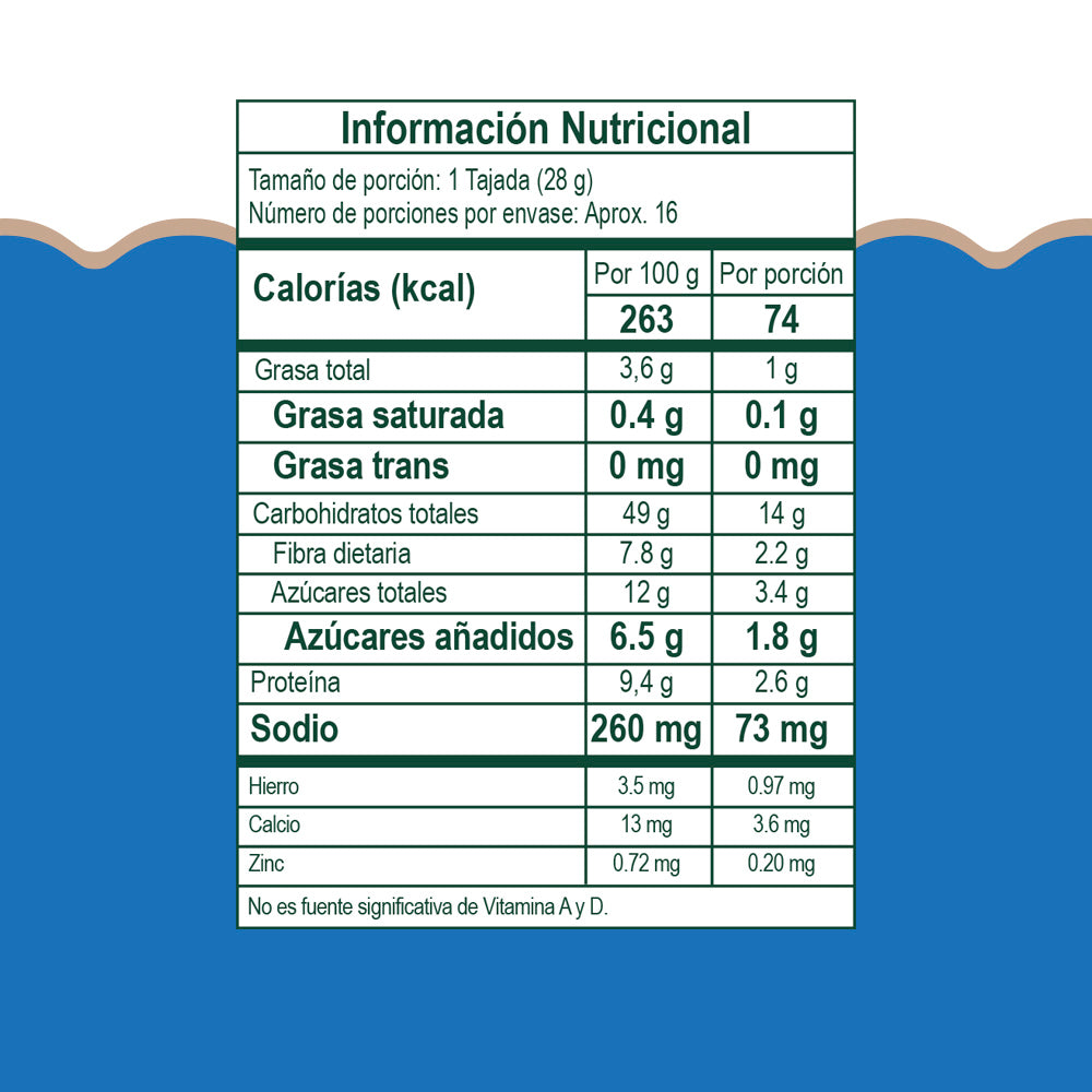 Pan Integral Miel y Pasas con Masa Madre | 450g